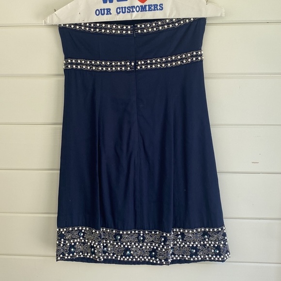 Lilly Pulitzer | Navy Blue Dress with Sequin Embellishment | Excellent Cond - Picture 5 of 9